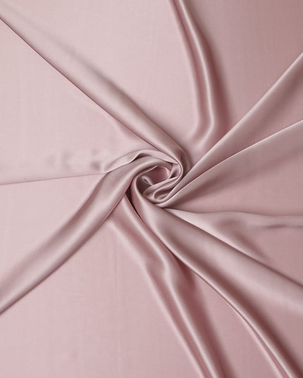 Dusty Pink Premium Pure Silk Satin Fabric 110 Cms Width, Made in China-D25814