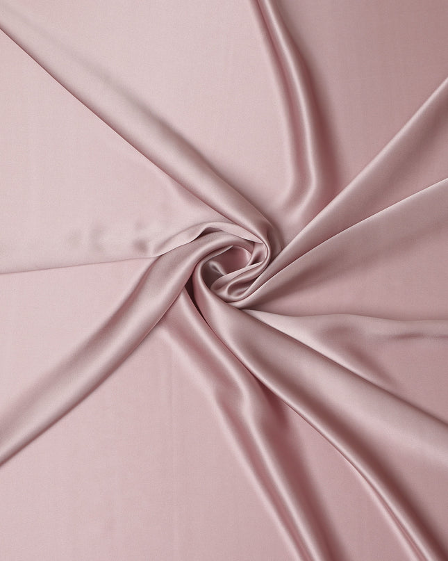 Dusty Pink Premium Pure Silk Satin Fabric 110 Cms Width, Made in China-D25814