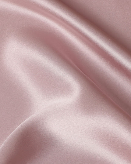 Dusty Pink Premium Pure Silk Satin Fabric 110 Cms Width, Made in China-D25814