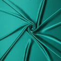 Teal Green Premium Pure Silk Satin Fabric 110 Cms Width, Made in China-D25825