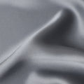 Steel Grey Premium Pure Silk Satin Fabric 110 Cms Width, Made in China-D25816