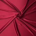 Crimson Red Premium Pure Silk Satin Fabric 110 Cms Width, Made in China-D25818