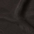 Deep Brown Textured Sustainable Cupro Fabric made of Bemberg with Elegant Woodgrain Pattern and Silky Matte Finish, 140 Cms Width, Made in China-D25895