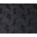 Jet Black Textured Sustainable Cupro Fabric made of Bemberg with Elegant Marble Pattern and Silky Luxe Finish, 140 Cms Width, Made in China-D25897