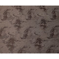 Chocolate Brown Textured Sustainable Cupro Fabric made of Bemberg with Subtle Marble Effect Finish, 140 Cms Width, Made in China-D25891