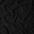 Jet Black Textured Sustainable Cupro Fabric made of Bemberg with Subtle Marble Effect and Silky Finish, 140 Cms Width, Made in China-D25892