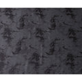 Charcoal Grey Textured Sustainable Cupro Fabric made of Bemberg with Subtle Marble Effect and Silky Sheen, 140 Cms Width, Made in China-D25894