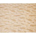 Champagne Gold Premium Pure Silk Chiffon Fabric with Metallic Lurex Design 110 Cms Width, Made in France-D25837
