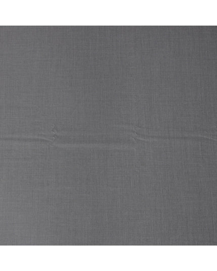Light Grey Loro Piana Super 170’s Wool & Silk Italian Suiting Fabric, Width 150 Cms, Length 3.75 Mtrs, Made in Italy-D26038