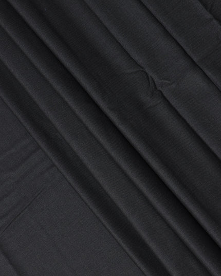 Charcoal Grey Loro Piana Super 170’s Extrafine Wool Italian Suiting Fabric, Width 150 Cms, Length 3.75 Mtrs, Made in Italy-D26051