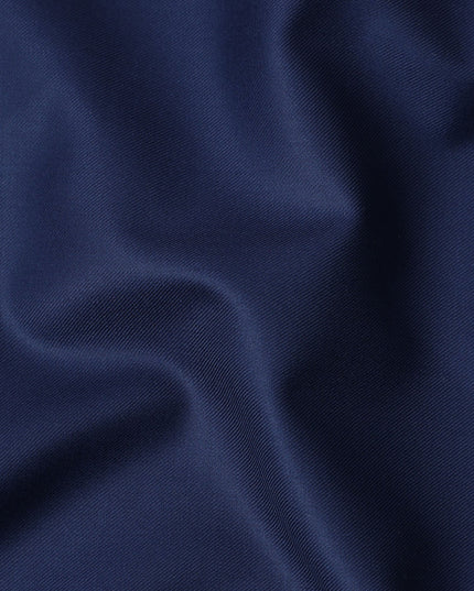 Royal Blue Loro Piana Super 170’s Extrafine Wool Italian Suiting Fabric, Width 150 Cms, Length 3.75 Mtrs, Made in Italy-D26053