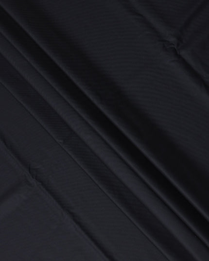 Midnight Black Loro Piana Super 170’s Extrafine Wool Italian Suiting Fabric, Width 150 Cms, Length 3.75 Mtrs, Made in Italy-D26054