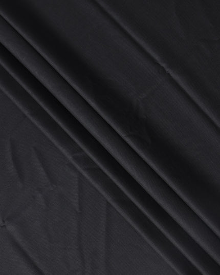 Charcoal Grey Loro Piana Super 170’s Wool & Silk Italian Suiting Fabric, Width 150 Cms, Length 3.75 Mtrs, Made in Italy-D26039
