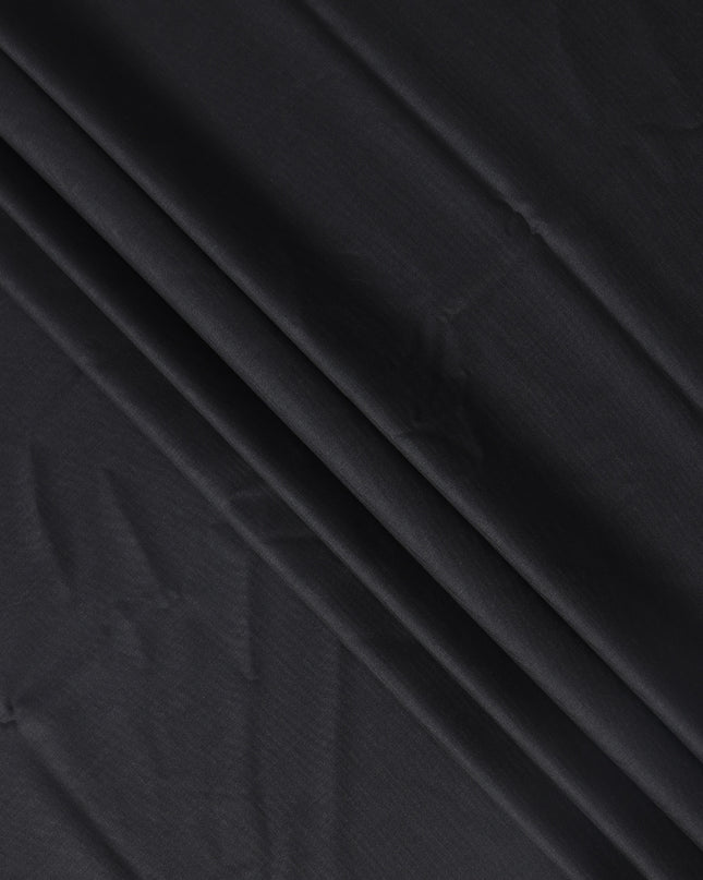 Charcoal Grey Loro Piana Super 170’s Wool & Silk Italian Suiting Fabric, Width 150 Cms, Length 3.75 Mtrs, Made in Italy-D26039