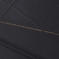 Charcoal Grey Loro Piana Super 170’s Wool & Silk Italian Suiting Fabric, Width 150 Cms, Length 3.75 Mtrs, Made in Italy-D26039