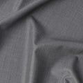 Steel Grey Loro Piana Super 170’s Wool & Silk Italian Suiting Fabric, Width 150 Cms, Length 3.75 Mtrs, Made in Italy-D26040