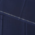 Royal Blue Loro Piana Super 200’s Merino Wool & Silk Italian Suiting Fabric, Width 150 Cms, Length 3.75 Mtrs, Made in Italy-D26043