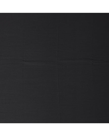 Charcoal Grey Loro Piana Super 150’s Merino Wool Italian Suiting Fabric, Width 150 Cms, Length 3.75 Mtrs, Made in Italy-D26048