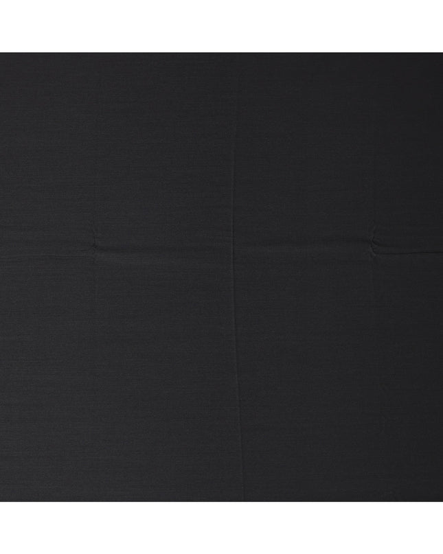 Charcoal Grey Loro Piana Super 150’s Merino Wool Italian Suiting Fabric, Width 150 Cms, Length 3.75 Mtrs, Made in Italy-D26048