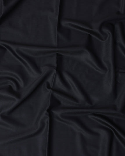 Midnight Navy Loro Piana Super 150’s Merino Wool Italian Suiting Fabric, Width 150 Cms, Length 3.75 Mtrs, Made in Italy-D26046