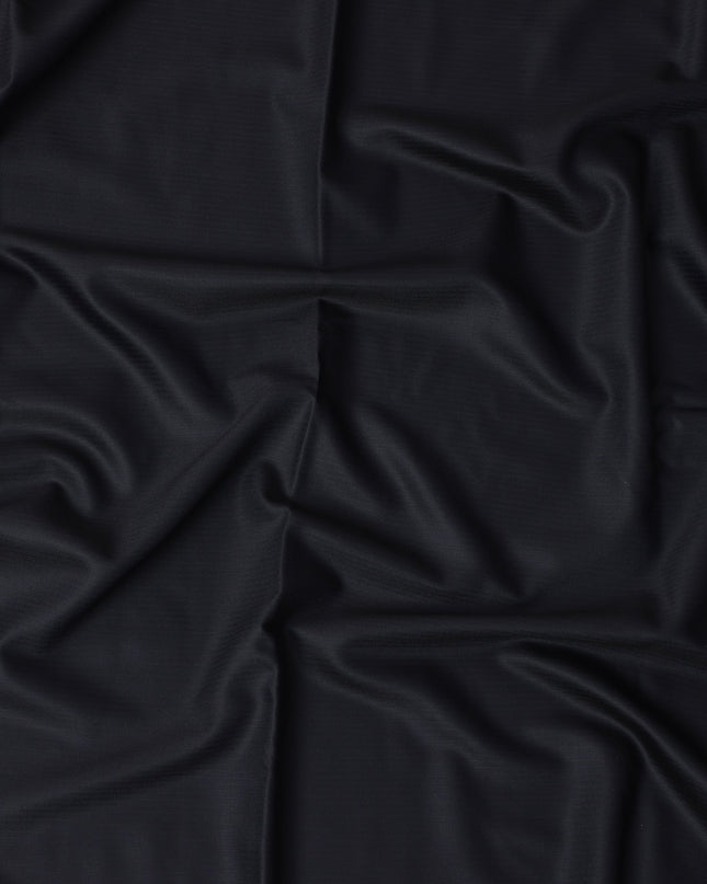 Midnight Navy Loro Piana Super 150’s Merino Wool Italian Suiting Fabric, Width 150 Cms, Length 3.75 Mtrs, Made in Italy-D26046