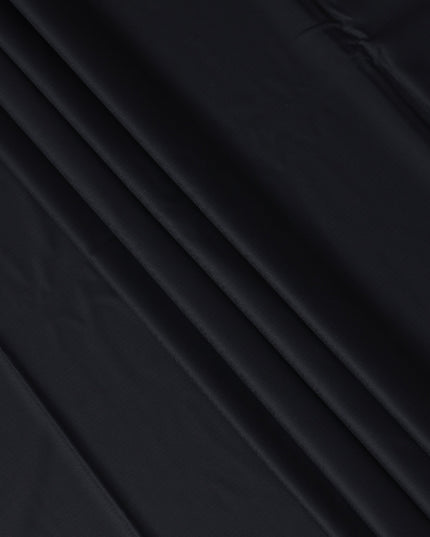 Midnight Navy Loro Piana Super 150’s Merino Wool Italian Suiting Fabric, Width 150 Cms, Length 3.75 Mtrs, Made in Italy-D26046