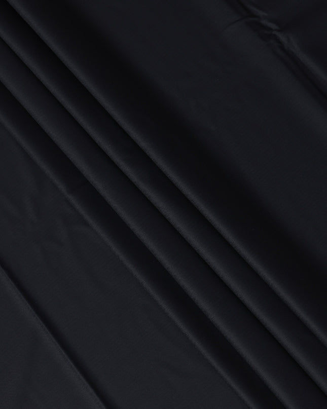 Midnight Navy Loro Piana Super 150’s Merino Wool Italian Suiting Fabric, Width 150 Cms, Length 3.75 Mtrs, Made in Italy-D26046
