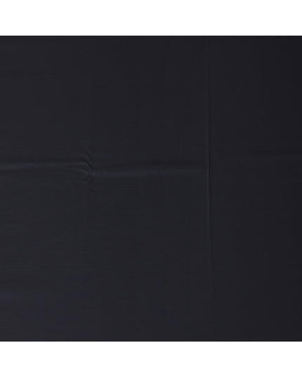 Midnight Navy Loro Piana Super 150’s Merino Wool Italian Suiting Fabric, Width 150 Cms, Length 3.75 Mtrs, Made in Italy-D26046