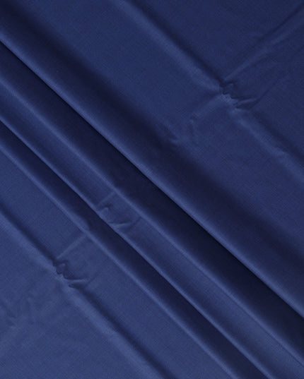 Royal Blue Loro Piana Super 170’s Wool & Silk Italian Suiting Fabric, Width 150 Cms, Length 3.75 Mtrs, Made in Italy-D26041