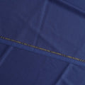 Royal Blue Loro Piana Super 170’s Wool & Silk Italian Suiting Fabric, Width 150 Cms, Length 3.75 Mtrs, Made in Italy-D26041