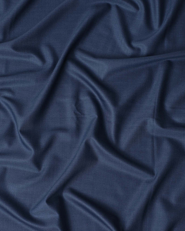 Denim Navy Australian Wool Suiting Piece 150cm | Regal Fabri