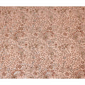 Dusty Rose Floral Bead & Sequin Embroidered Premium Pure Silk Chiffon Fabric 110 Cms Width South Korea-D28210 - Regal Fabrics