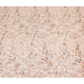 Peach Pink Floral Bead & Sequin Embroidered Premium Pure Silk Chiffon Fabric 110 Cms Width South Korea-D28206 - Regal Fabrics