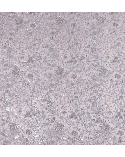 Dusty Lavender Pure Silk Chiffon Fabric 110cm