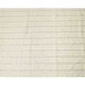 Ivory Silver Zari Striped Synthetic Georgette Chiffon Fabric, 110 Cms Width, Made in India-D26201