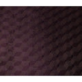 Aubergine Purple Self Trellis Fabric