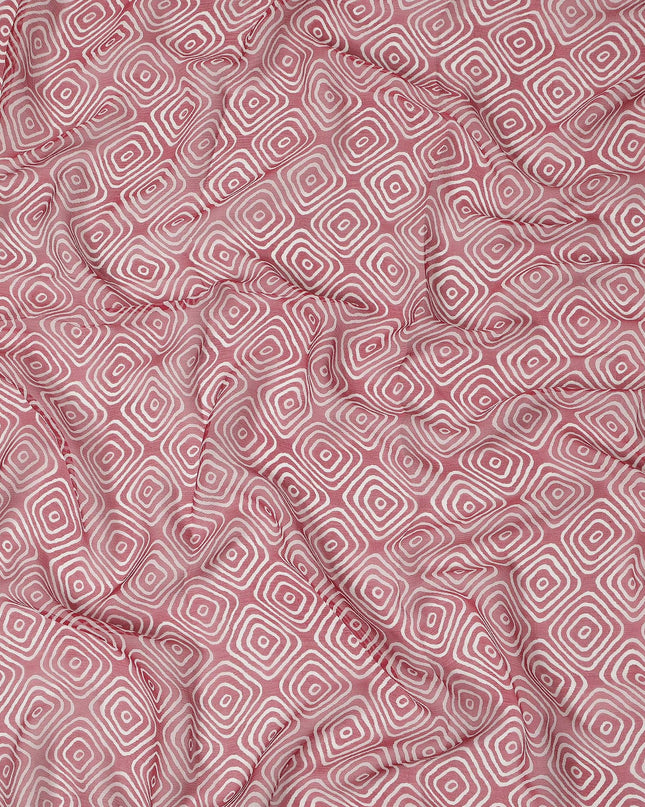 Pink Polyester Chiffon Fabric 110cm | Regal Fabrics