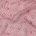 Pink Polyester Chiffon Fabric 110cm | Regal Fabrics