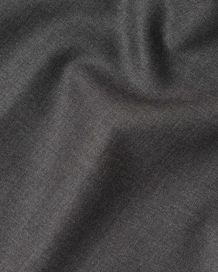 Loro Piana Super 150 Grey Suiting Fabric 150cm