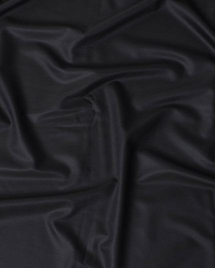 Loro Piana Super 150 Black Suiting Fabric 150cm