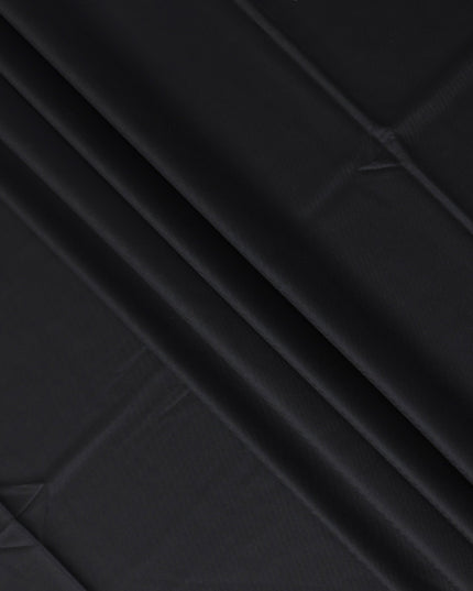 Loro Piana Super 150 Black Suiting Fabric 150cm