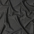 Charcoal Grey Pinstripe Super 200’s Merino Wool & Silk Suiting Fabric, 150 cm Width, 3.75 Mtrs Piece, Loro Piana Premium Cloth, Made In Italy-D26793