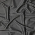 Charcoal Grey Super 200’s Merino Wool & Silk Suiting Fabric, 150 cm Width, 3.75 Mtrs Piece, Loro Piana Premium Cloth, Made In Italy-D26795