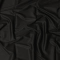 Loro Piana Super 200 Black Suiting Fabric 150cm