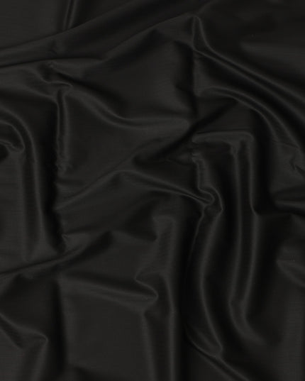 Loro Piana Super 200 Black Suiting Fabric 150cm