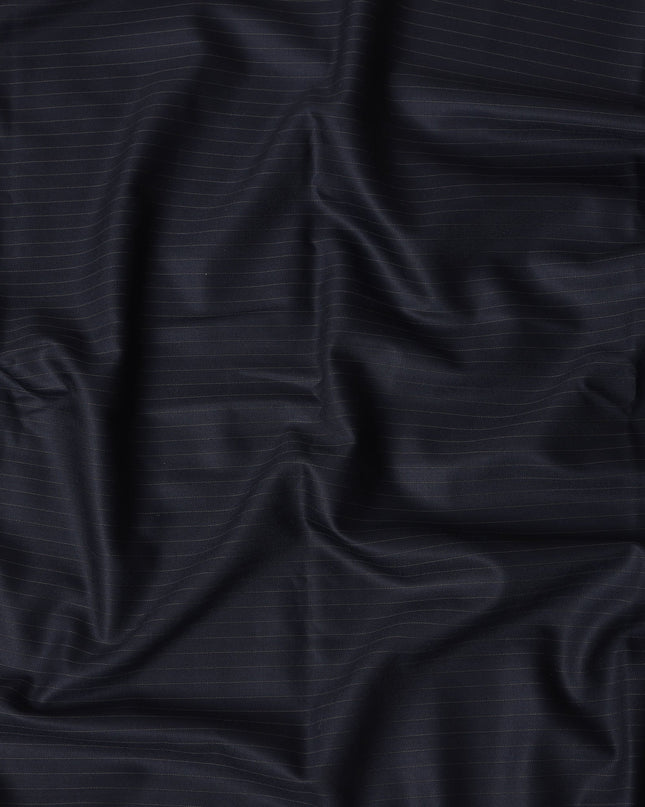 Loro Piana Super 150 Blue Suiting Fabric 150cm
