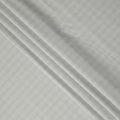 Light Grey Solid Plain Premium Italian Blended Cotton Shirting Fabric Smooth Soft Lightweight Breathable Luxury Shirt Tailoring Material 150 Cms Width Italy Origin-D28501