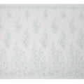 Light Blue Floral Sequin & Thread Embroidered Nylon Tulle Fabric, 140 cm Width, Made in Taiwan-D26629