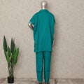 Teal Green Embroidered Co Ord Set Party Wear