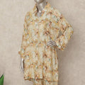 Beige Floral Co Ord Set Party Wear Women